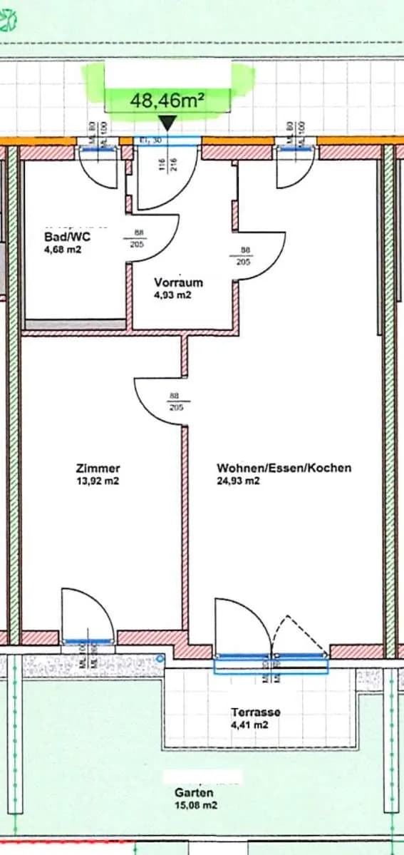 2-Zimmer-Wohnung kaufen in Graz – 48 m², € 249.000 – Bild 16 von 16