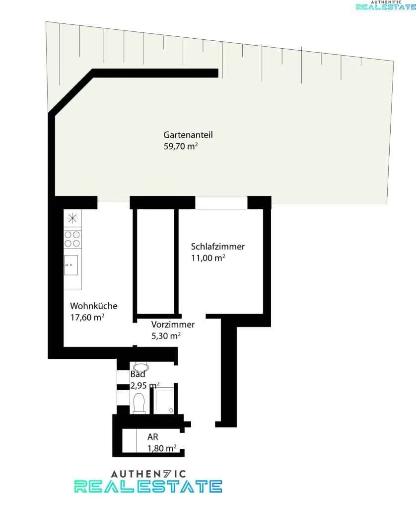 2-Zimmer-Wohnung kaufen in Wien – 38,65 m², € 219.000 – Bild 12 von 13