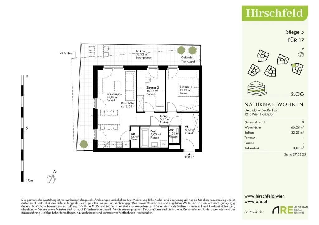 Immobilie kaufen in Wien – 66,15 m², € 365.000 – Bild 13 von 14
