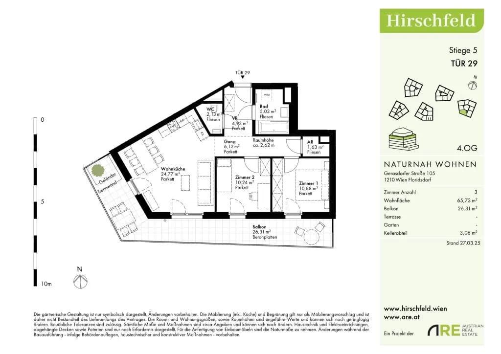Immobilie kaufen in Wien – 65,55 m², € 360.000 – Bild 13 von 14