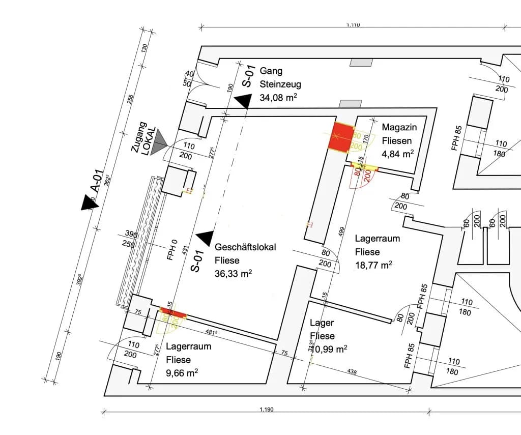 5-Zimmer-Gewerbeimmobilie mieten in Wien – 86 m², € 1.840 – Bild 13 von 13