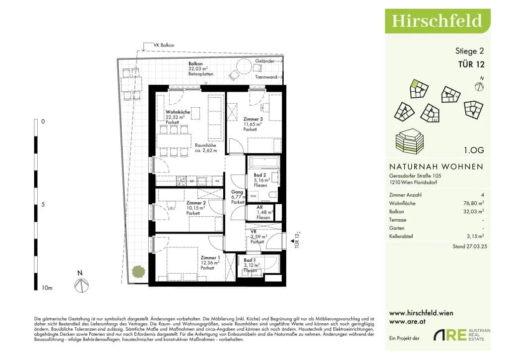 Immobilie kaufen in Wien – 76,87 m², € 429.600 – Bild 13 von 14