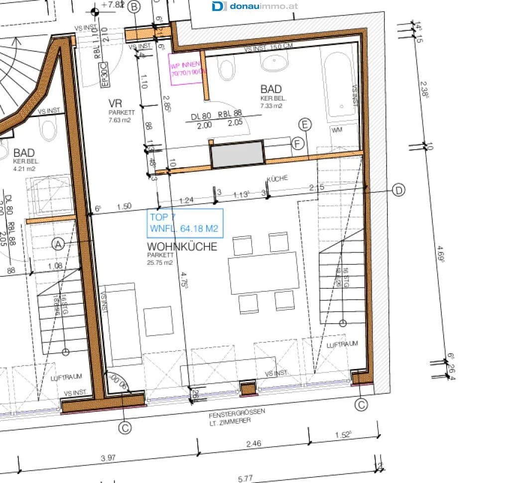 2-Zimmer-Wohnung kaufen in Krems an der Donau – 64,6 m², € 398.000 – Bild 7 von 7