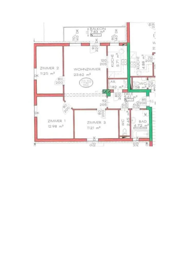 4-Zimmer-Wohnung mieten in Melk – 79,38 m², € 665 – Bild 28 von 28
