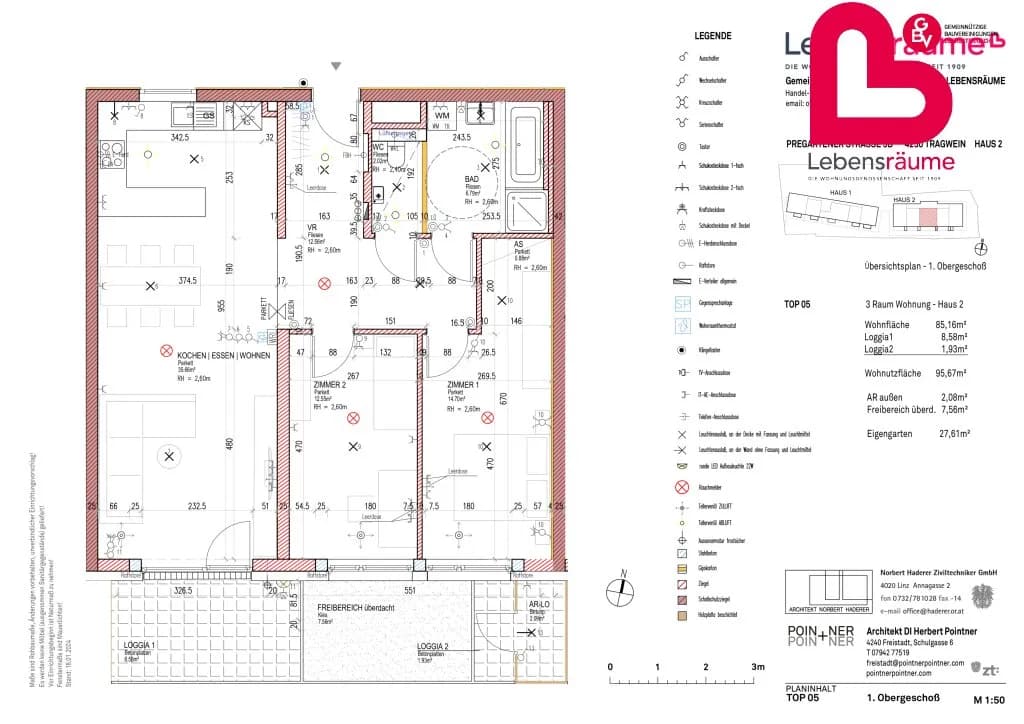 3-Zimmer-Wohnung kaufen in Freistadt – 85 m², € 379.410 – Bild 10 von 11