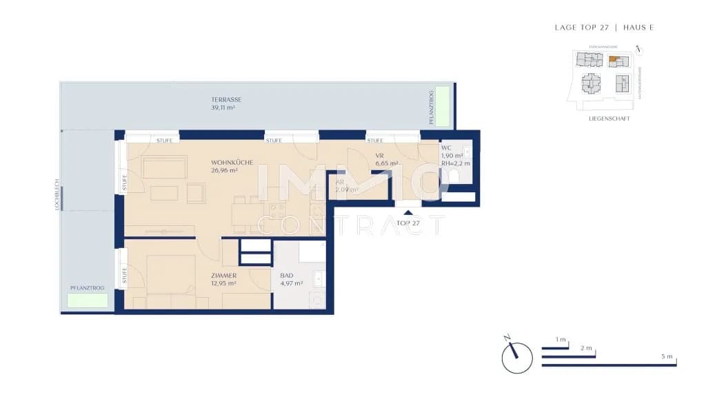 2-Zimmer-Wohnung kaufen in Wien – 55,52 m², € 395.000 – Bild 11 von 11