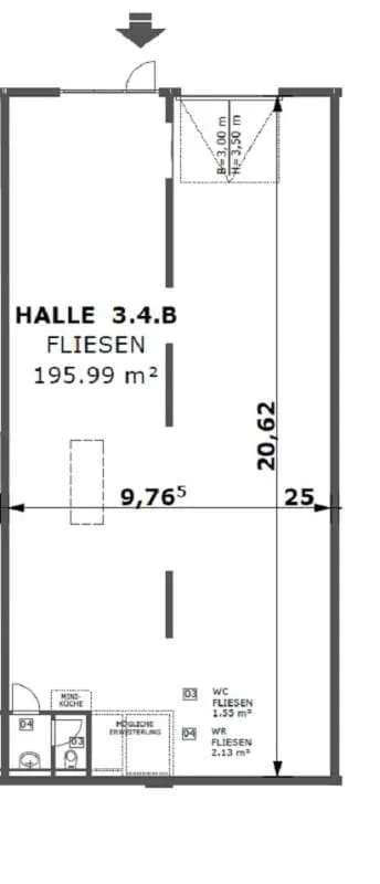 Gewerbeimmobilie mieten in Wiener Neustadt – 199 m², € 1.590 – Bild 12 von 20
