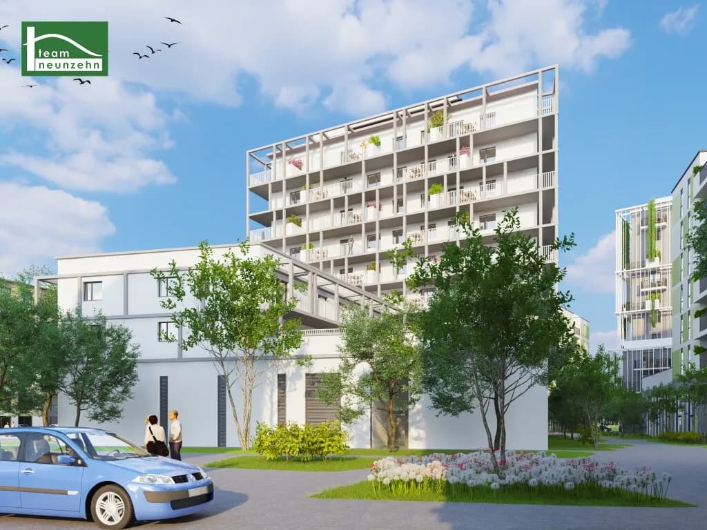 2-Zimmer-Wohnung mieten in Wien – 39,07 m², € 999