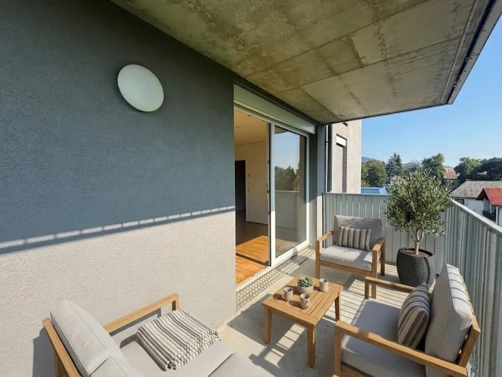 2-Zimmer-Wohnung mieten in Graz – 48,32 m², € 744 – Bild 1 von 12