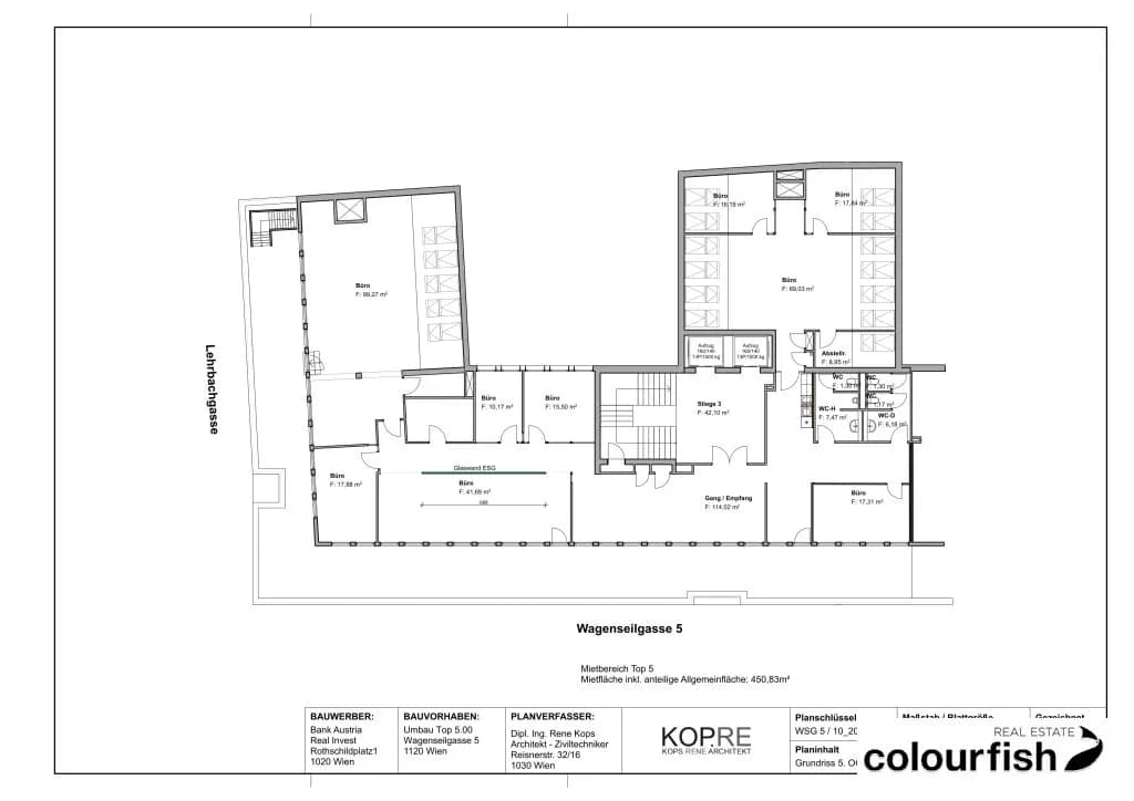 Gewerbeimmobilie mieten in Wien – 451 m², € 9.107 – Bild 10 von 10