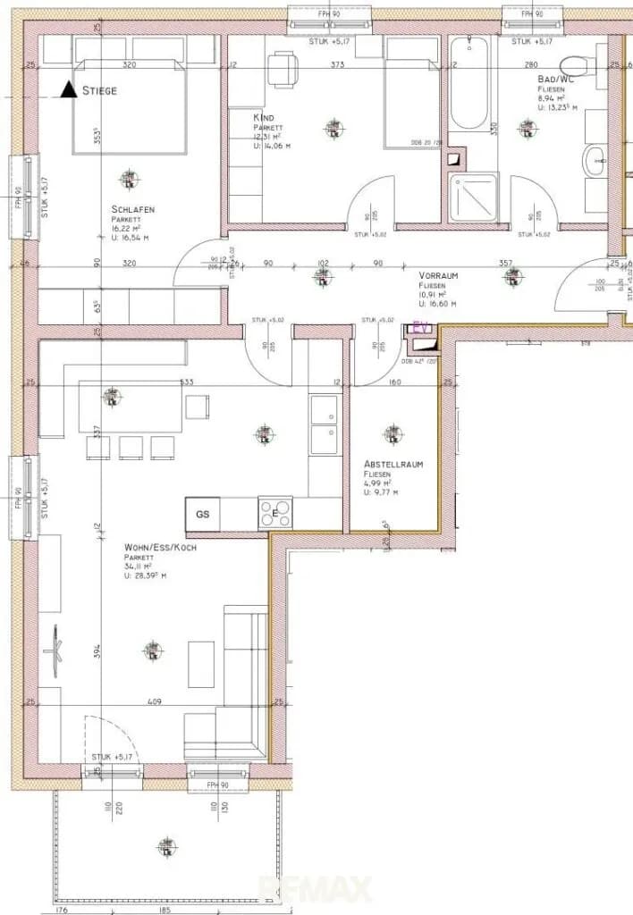 3-Zimmer-Wohnung kaufen in Vöcklabruck – 87 m², € 375.000 – Bild 3 von 3