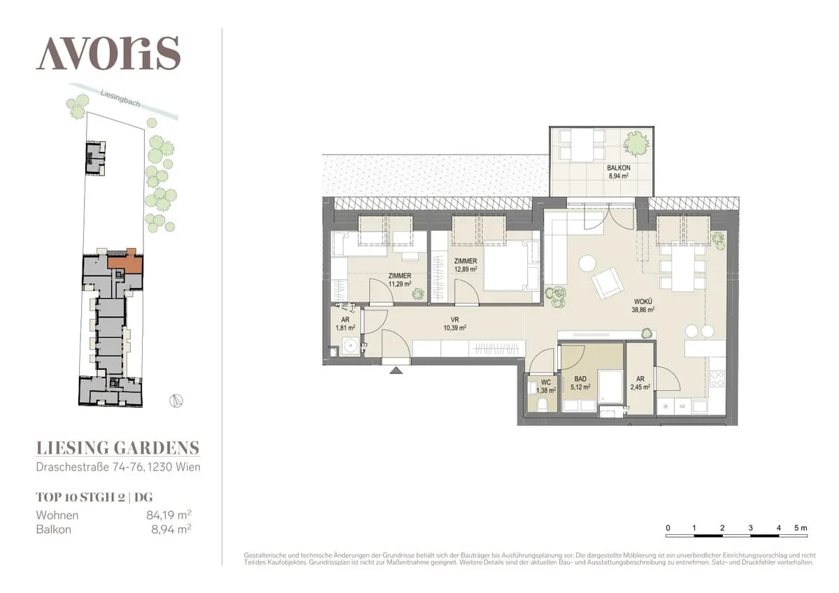 3-Zimmer-Wohnung kaufen in Wien – 84,19 m², € 598.000 – Bild 31 von 36