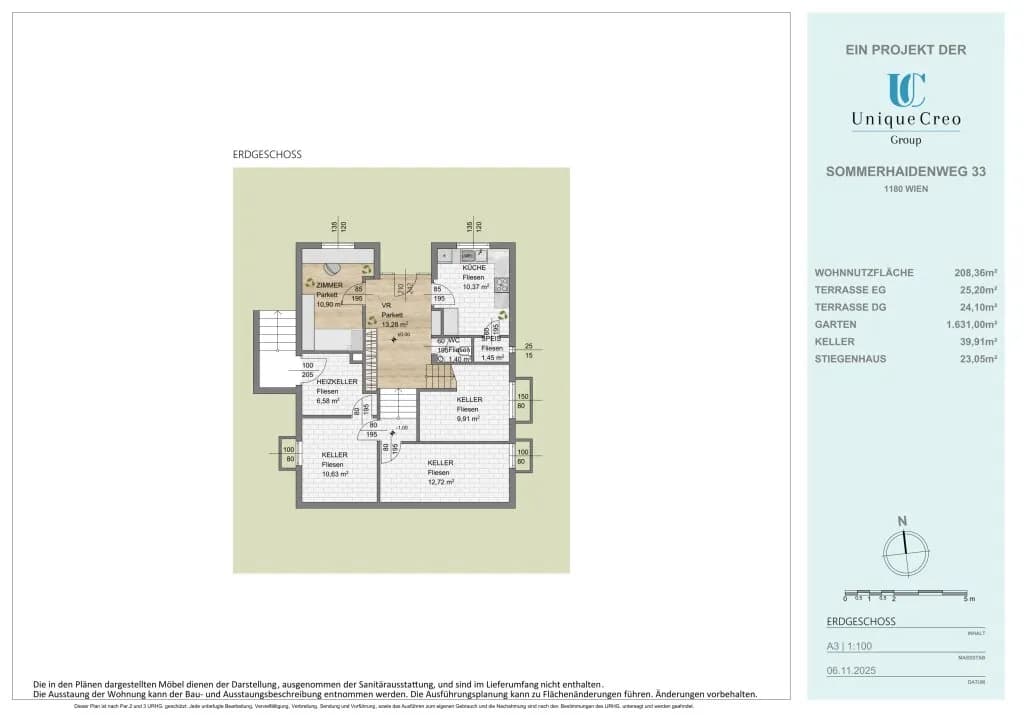 7-Zimmer-Haus kaufen in Wien – 211,08 m², € 1.750.000 – Bild 21 von 23