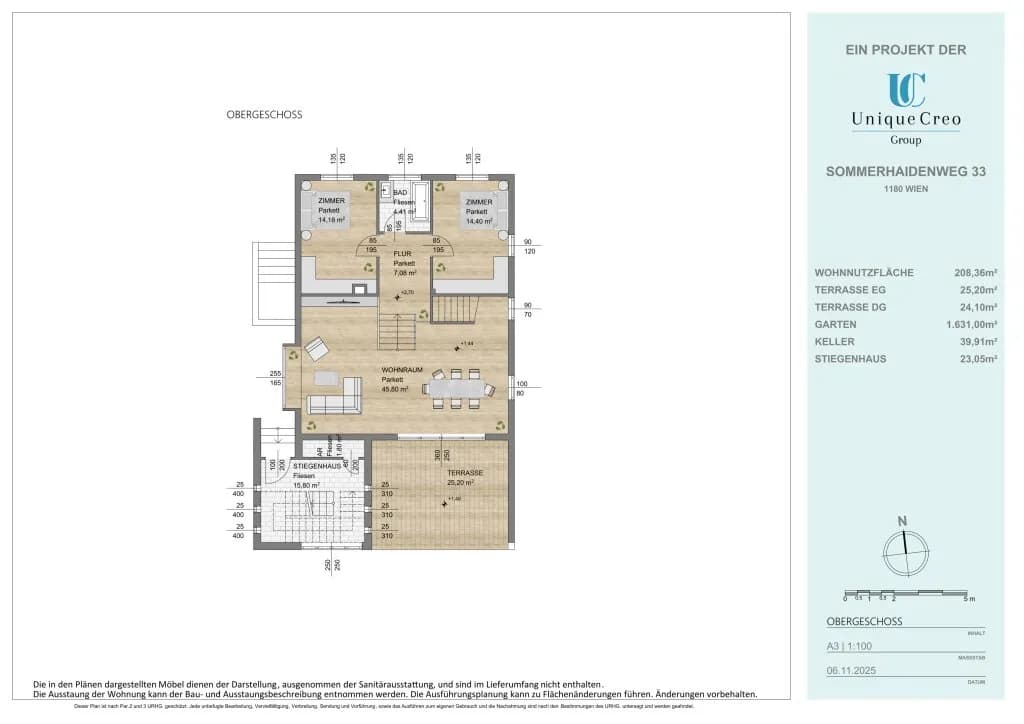 7-Zimmer-Haus kaufen in Wien – 211,08 m², € 1.750.000 – Bild 22 von 23