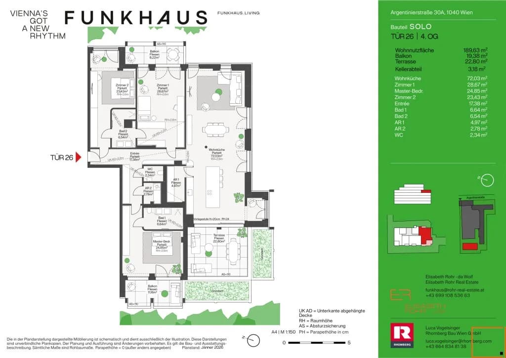 4-Zimmer-Wohnung kaufen in Wien – 189,63 m², € 2.800.000 – Bild 8 von 8