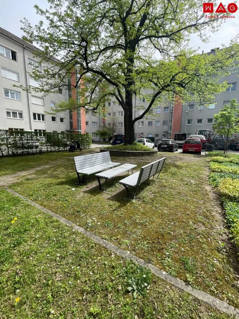 1-Zimmer-Wohnung mieten in Linz – 37,59 m², € 494 – Bild 1 von 4