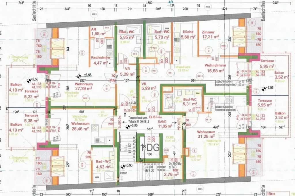 2-Zimmer-Wohnung kaufen in Wien – 44,22 m², € 218.000 – Bild 32 von 37