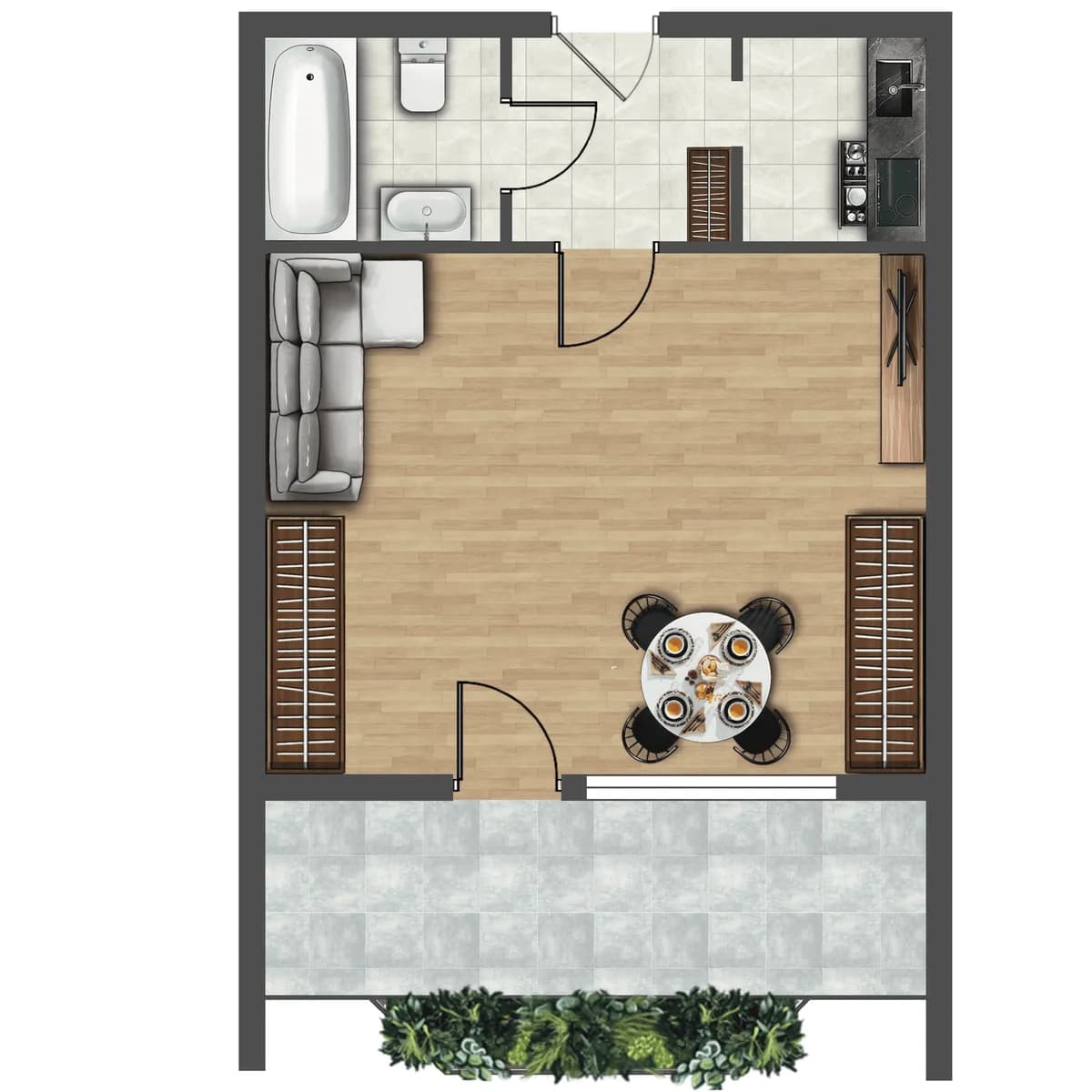 1-Zimmer-Wohnung kaufen in Innsbruck – 30,2 m², € 179.800 – Bild 10 von 10