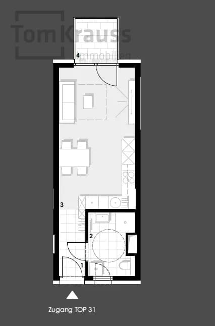 1-Zimmer-Wohnung kaufen in Wien – 32,33 m², € 295.500 – Bild 9 von 11