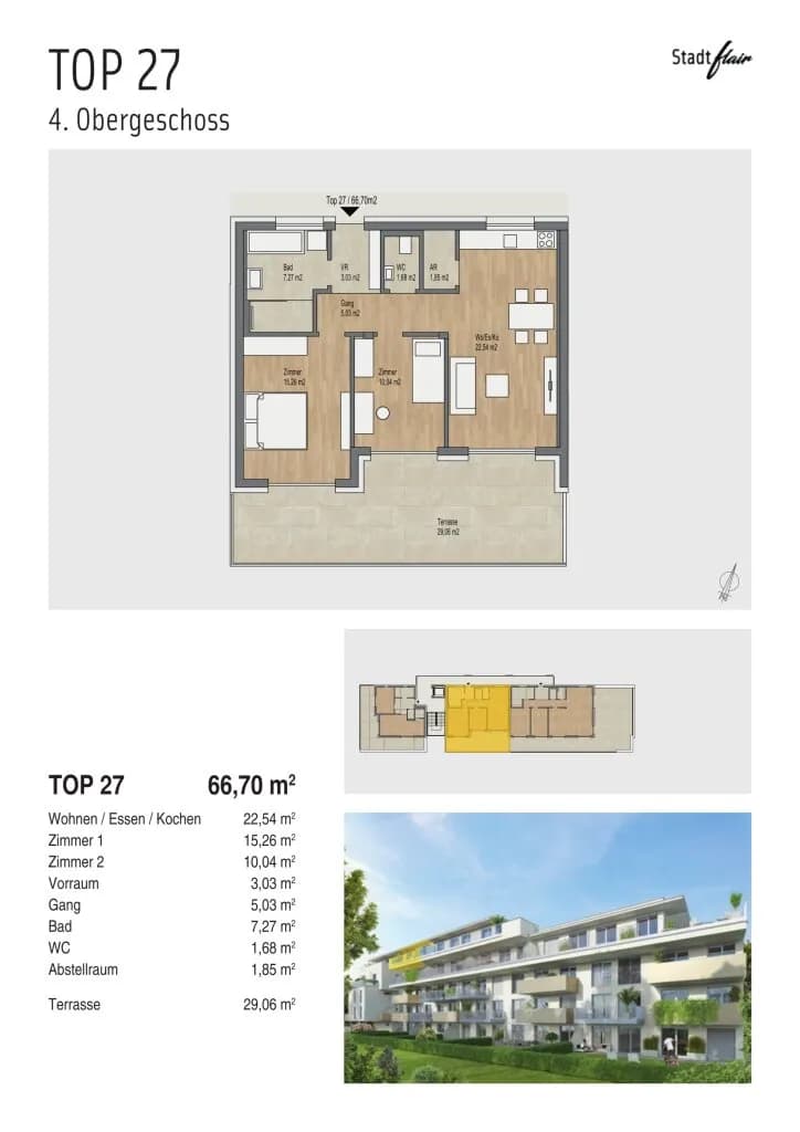 3-Zimmer-Wohnung kaufen in Graz – 66,38 m², € 410.000 – Bild 16 von 16