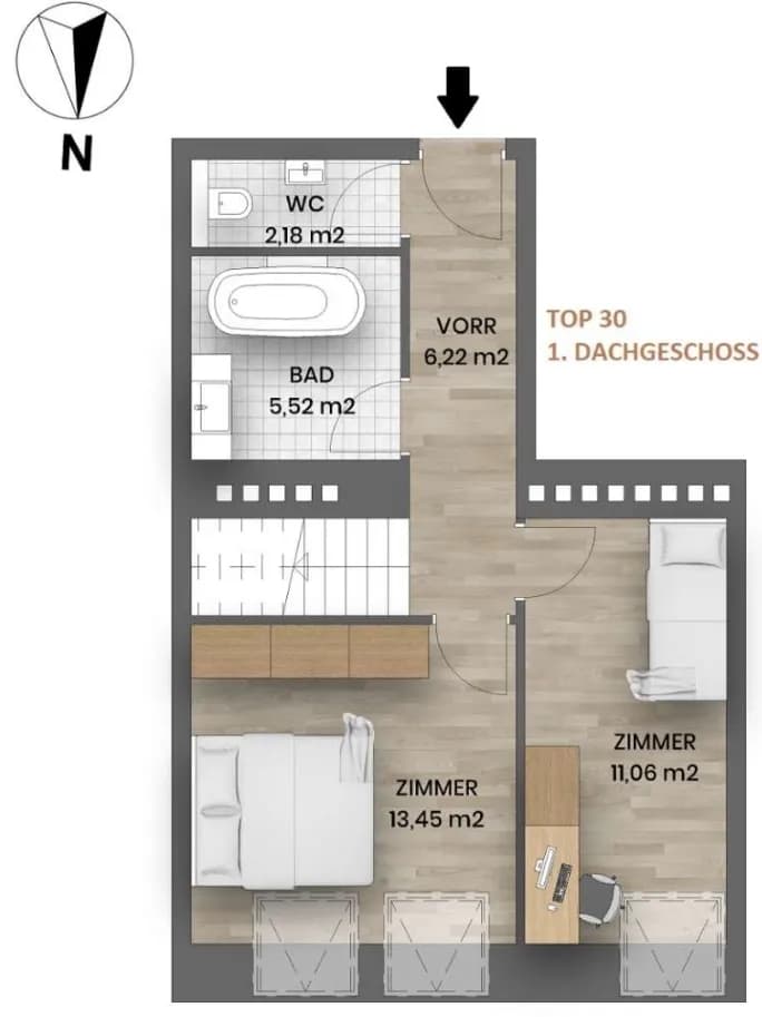 3-Zimmer-Wohnung kaufen in Wien – 97,14 m², € 798.000 – Bild 11 von 24