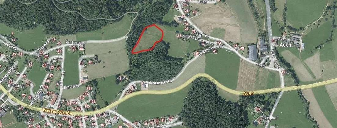 Grundstück mieten in Weiz – 10 000 m²