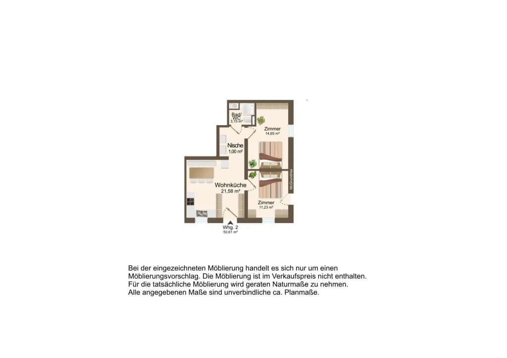 3-Zimmer-Wohnung kaufen in Kitzbühel – 51 m², € 270.000 – Bild 7 von 7