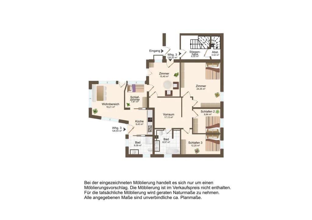 6-Zimmer-Wohnung kaufen in Kitzbühel – 127 m², € 670.000 – Bild 6 von 6