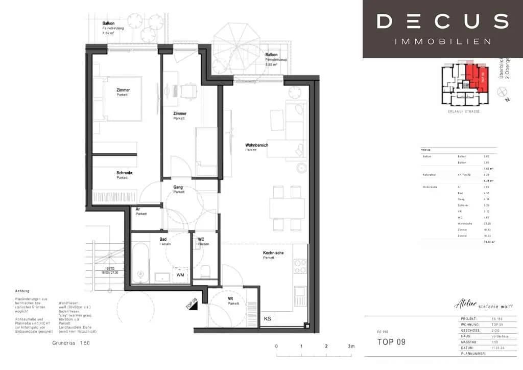 3-Zimmer-Wohnung kaufen in Wien – 73,03 m², € 500.980 – Bild 13 von 13