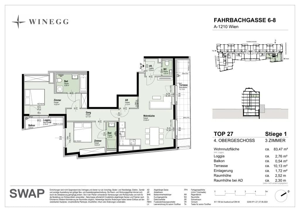 3-Zimmer-Wohnung kaufen in Wien – 83,47 m², € 598.900 – Bild 28 von 28
