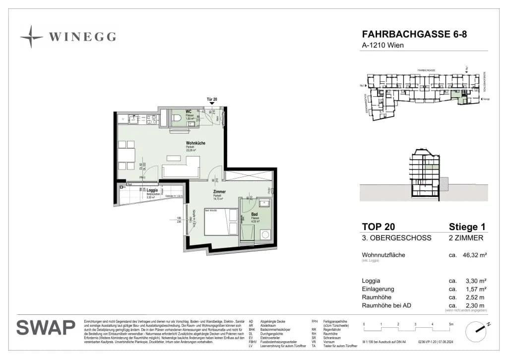 2-Zimmer-Wohnung kaufen in Wien – 46,35 m², € 328.100 – Bild 18 von 18