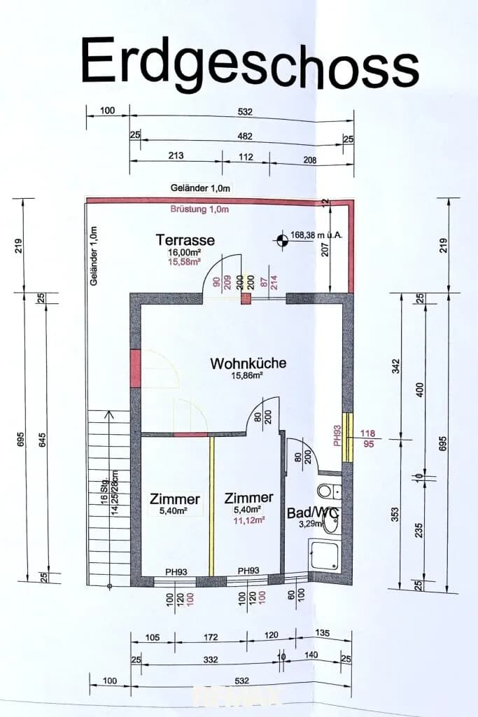 2-Zimmer-Immobilie kaufen in Tulln – 39 m², € 220.000 – Bild 8 von 9