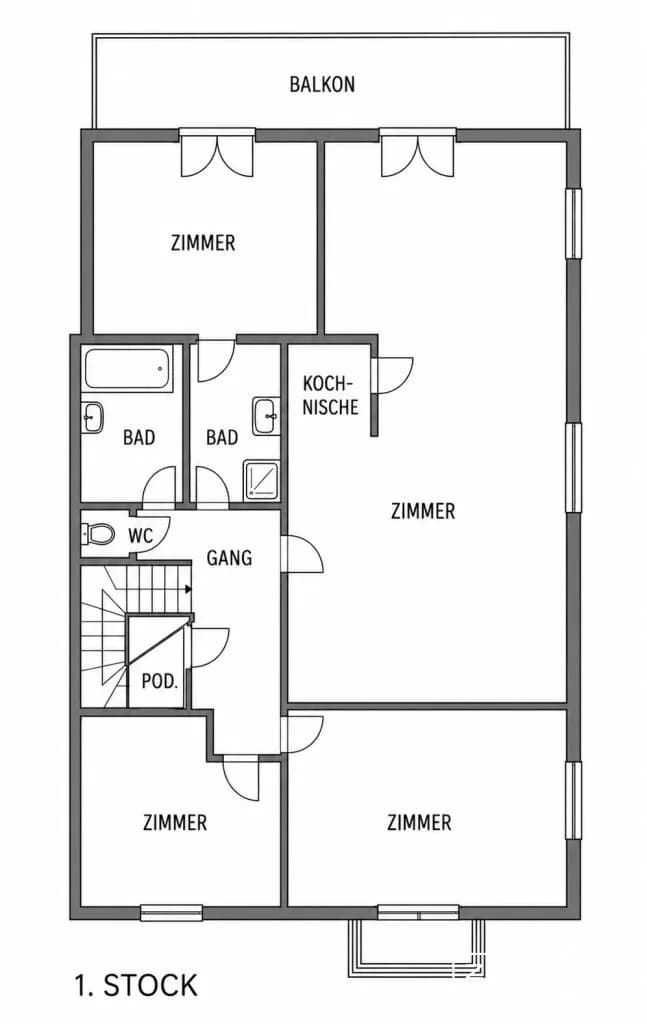 8-Zimmer-Immobilie kaufen in Wien – 267 m², € 1.490.000 – Bild 10 von 11