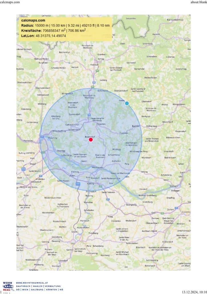 Grundstück kaufen in Perg – 695 m², € 183.580 – Bild 16 von 17