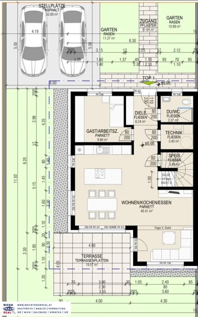 5-Zimmer-Haus kaufen in Perg – 138 m², € 628.000 – Bild 27 von 30