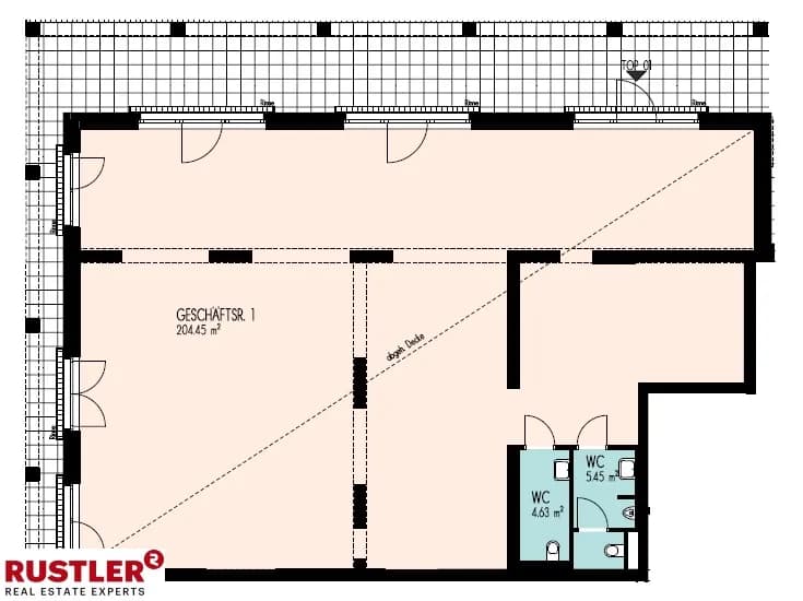Gewerbeimmobilie mieten in Graz – 217 m², € 3.348 – Bild 6 von 14