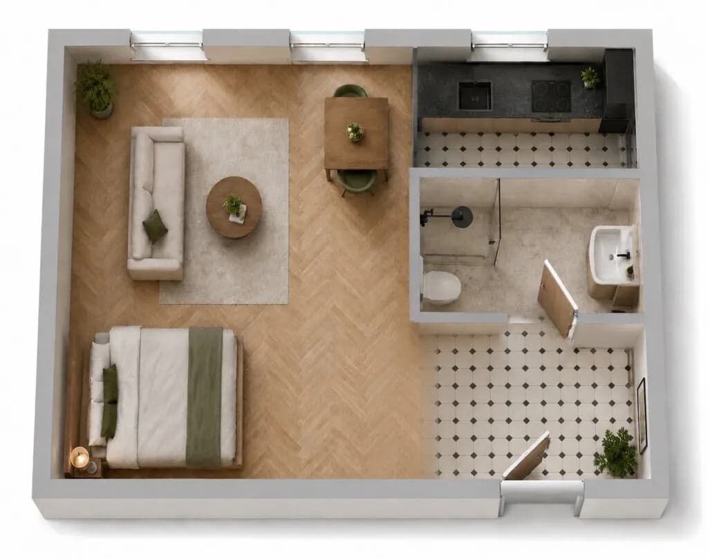 1-Zimmer-Wohnung kaufen in Wien – 32 m², € 168.400 – Bild 13 von 13