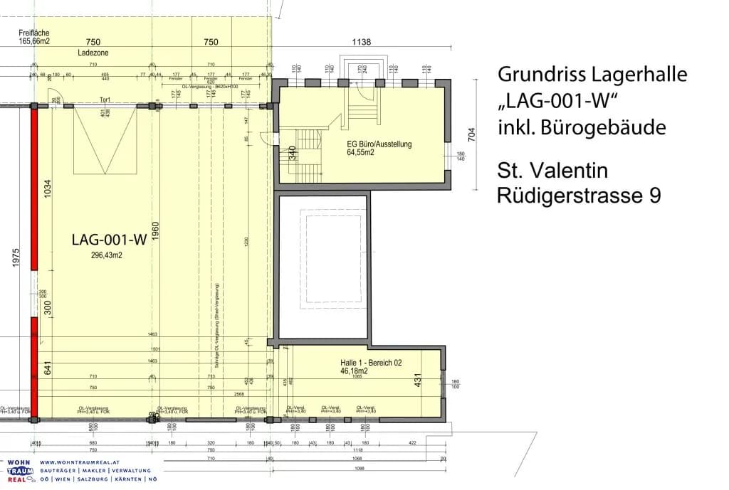 Gewerbeimmobilie mieten in Amstetten – 343 m², € 4.774 – Bild 17 von 20
