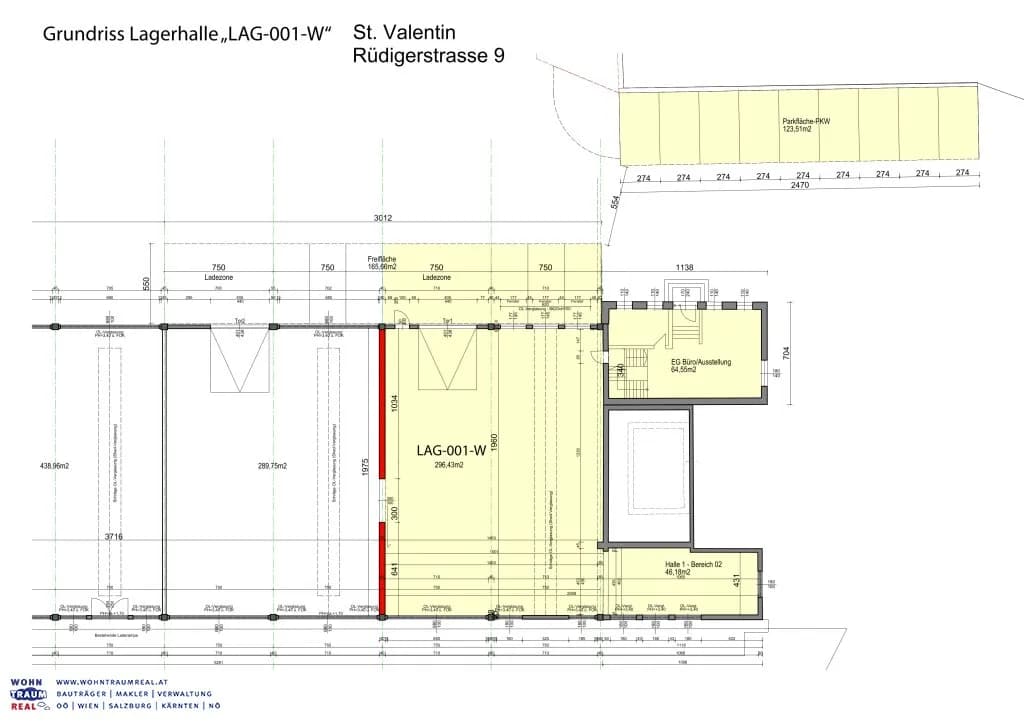 Gewerbeimmobilie mieten in Amstetten – 343 m², € 4.774 – Bild 18 von 20