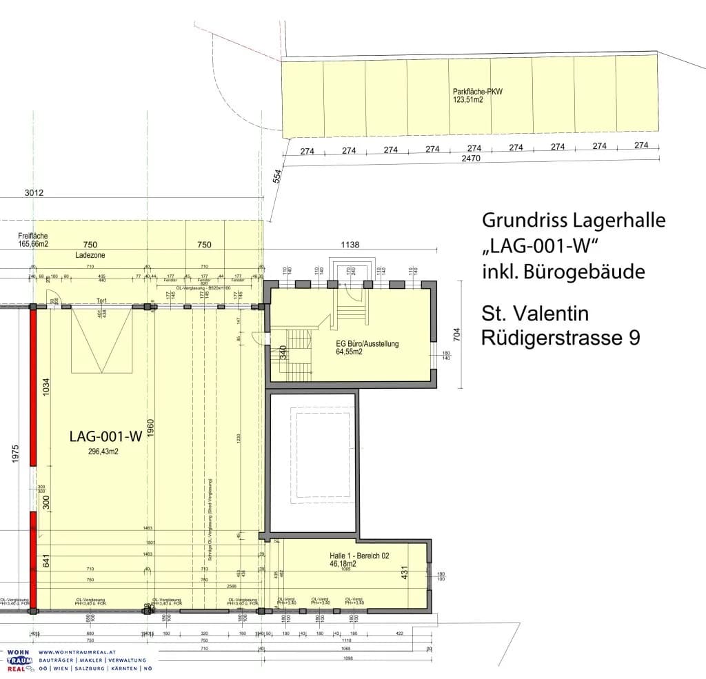 Gewerbeimmobilie mieten in Amstetten – 343 m², € 4.774 – Bild 19 von 20