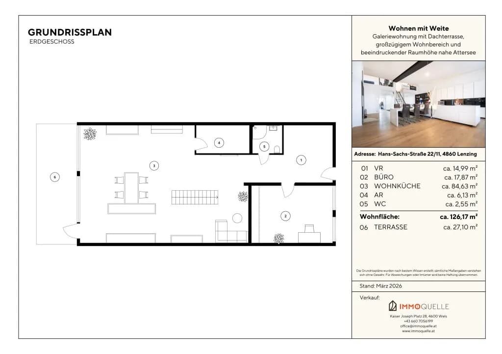 5-Zimmer-Wohnung kaufen in Vöcklabruck – 208,57 m², € 460.000 – Bild 15 von 17