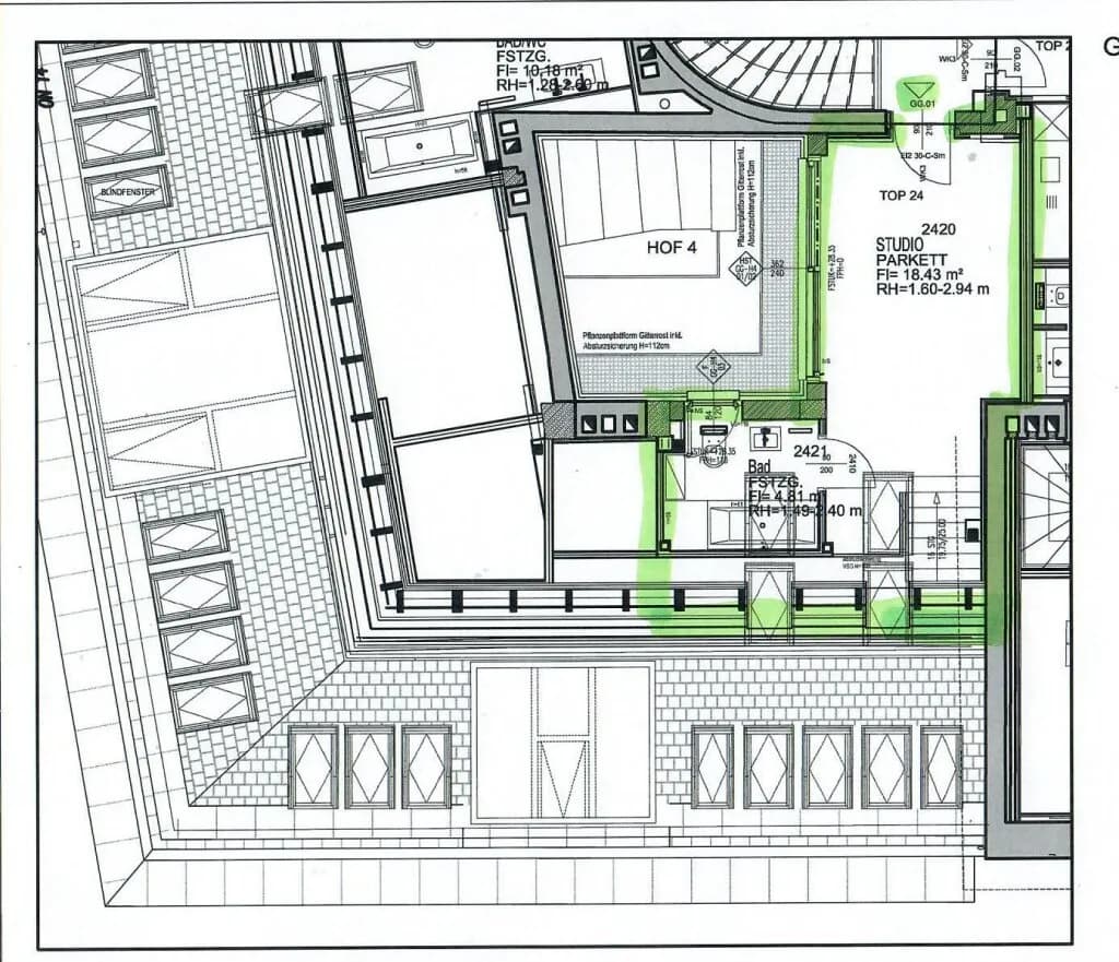 4-Zimmer-Wohnung mieten in Wien – 154,22 m², € 4.105 – Bild 17 von 17