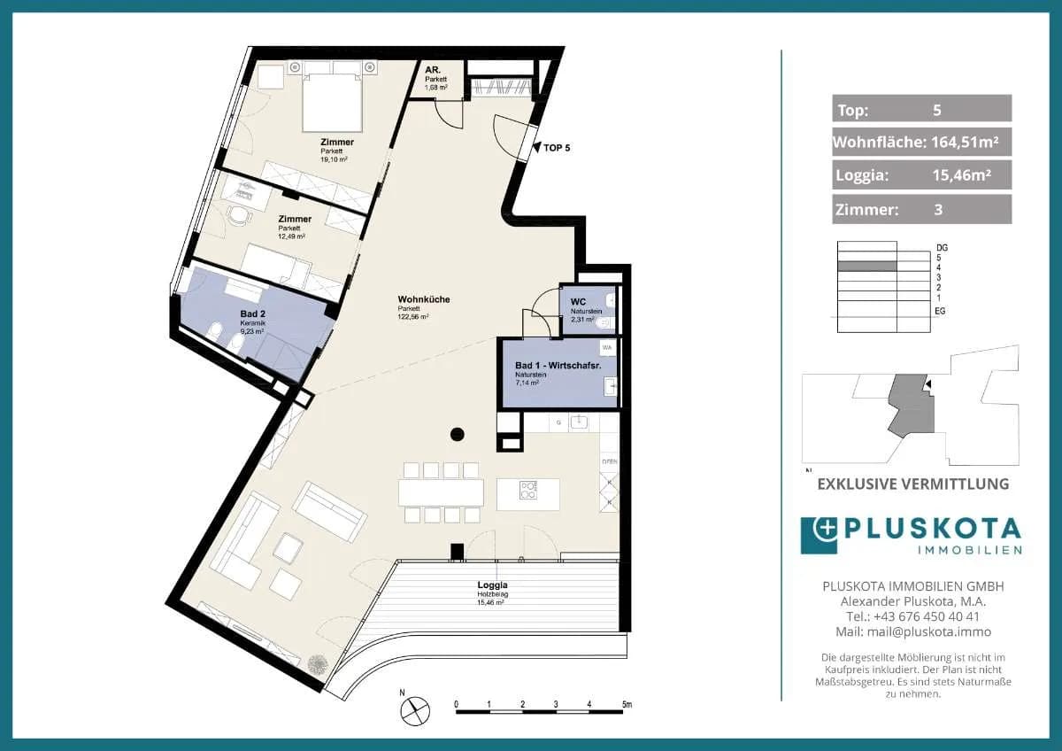 4-Zimmer-Wohnung kaufen in Wien – 164,51 m², € 2.199.000 – Bild 21 von 22