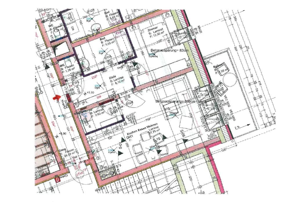 2-Zimmer-Wohnung mieten in Korneuburg – 56 m², € 888 – Bild 13 von 13