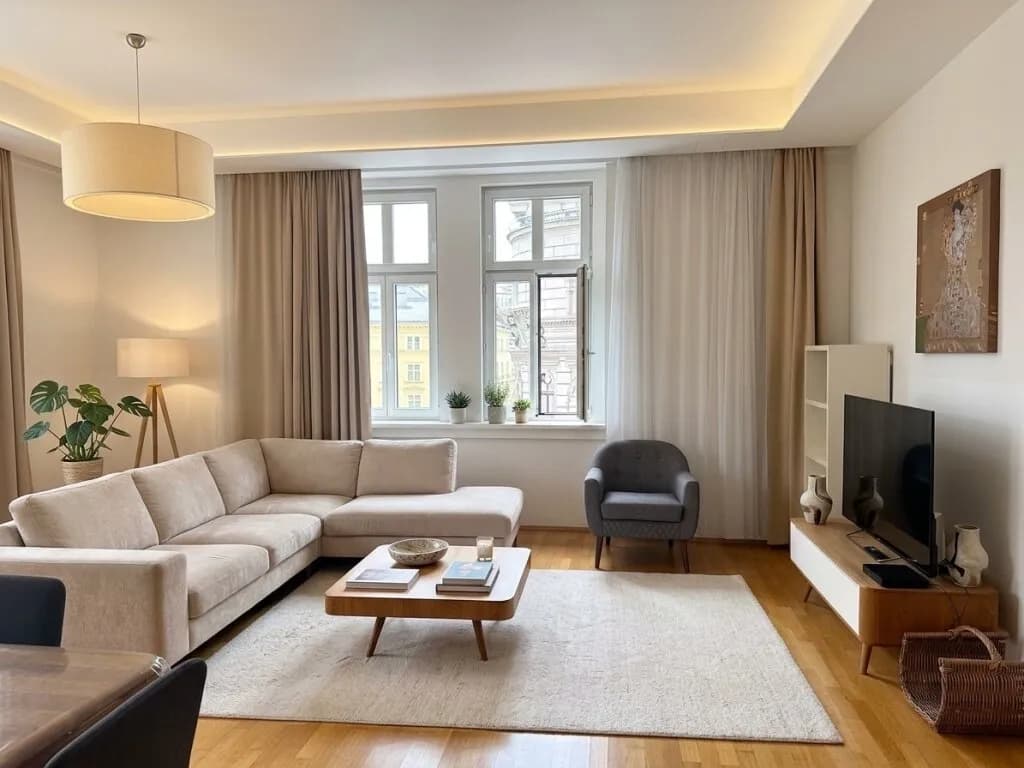 4-Zimmer-Wohnung mieten in Wien – 131 m², € 4.200