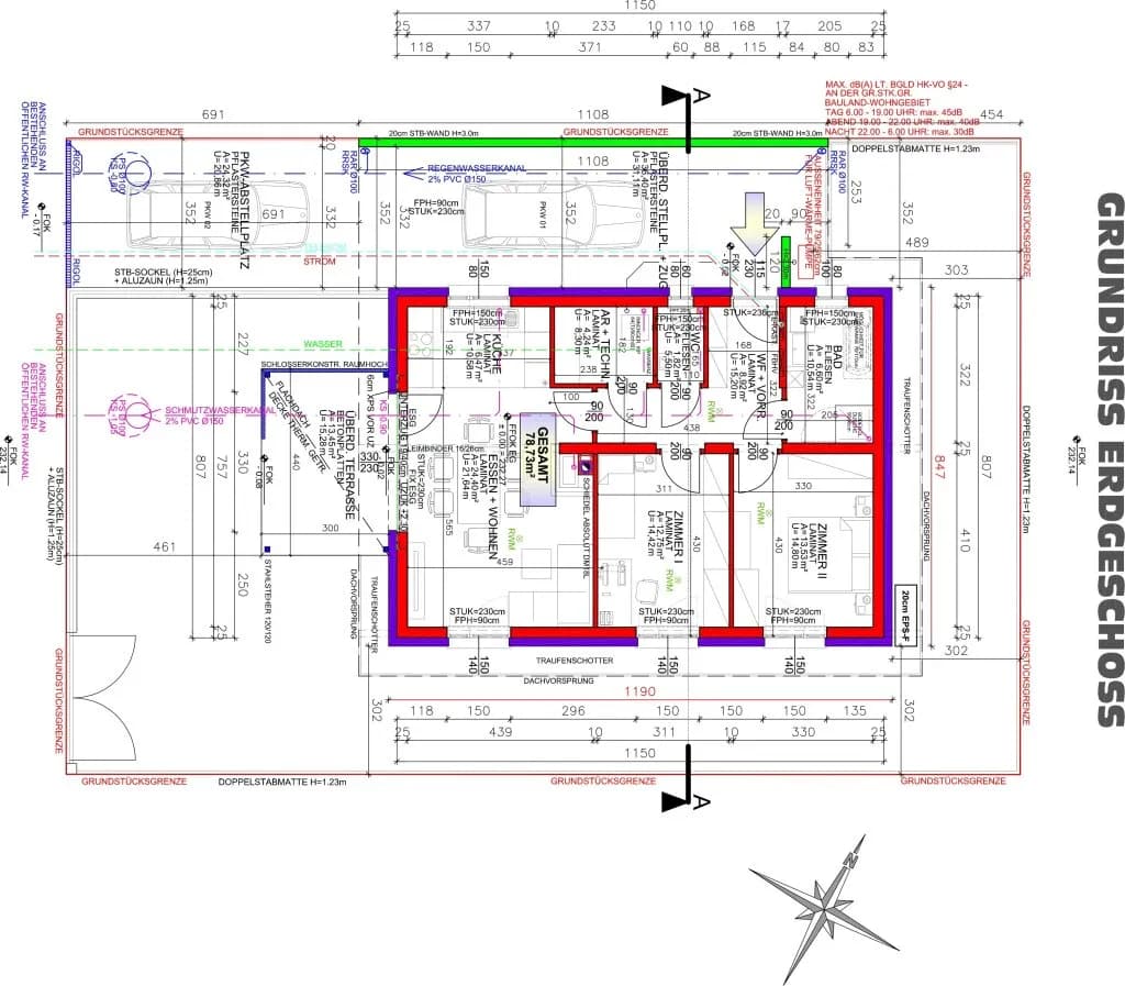 3-Zimmer-Haus kaufen in Güssing – 78,73 m², € 295.000 – Bild 19 von 23