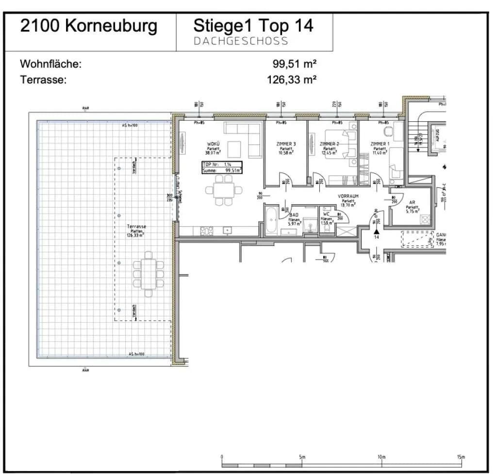 4-Zimmer-Wohnung kaufen in Korneuburg – 99,51 m², € 1.248.000 – Bild 5 von 5