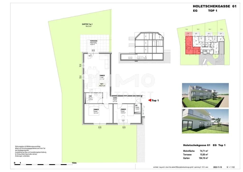 3-Zimmer-Wohnung kaufen in Wien – 74,71 m², € 660.200 – Bild 15 von 15