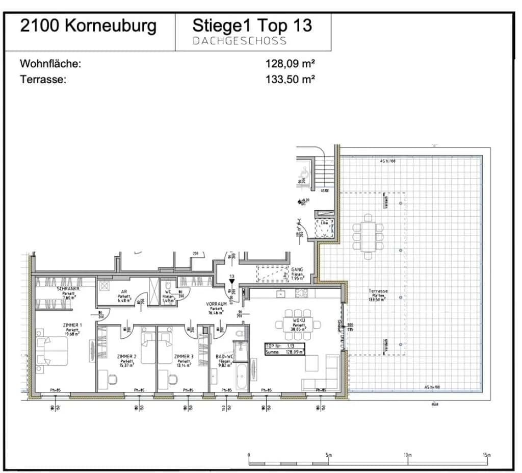 4-Zimmer-Wohnung kaufen in Korneuburg – 128,09 m², € 1.398.000 – Bild 5 von 5