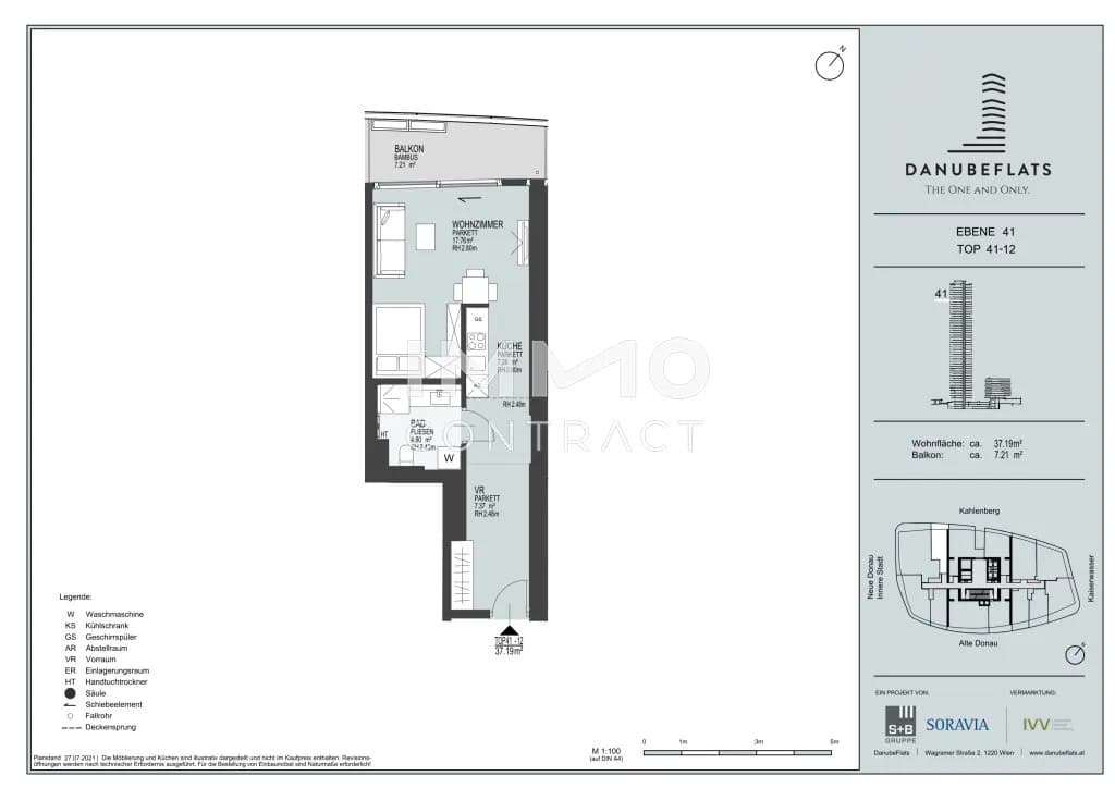 1-Zimmer-Wohnung kaufen in Wien – 37,19 m², € 493.350 – Bild 25 von 25